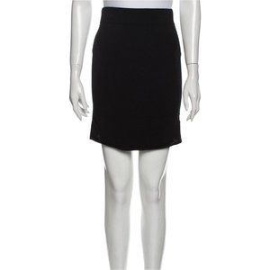 Parker Mini Skirt Ribbed Bodycon Full Zip Back Fitted Festival Womens Size Small